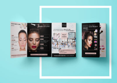 Flyer cosmétique